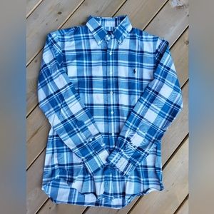 Polo Men's Cotton flannel button up shirt